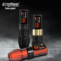 New EXOSTUDIO TM291 Wireless Tattoo Battery Pen Machine With Adjustable Stroke (Free Shipping)