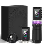 EXOSTUDIO GTR-2 Wireless Adjustable Stroke Tattoo Battery Pen Machine With 2 Batteries (Free Shipping)