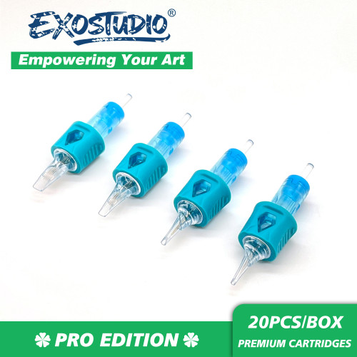 BLACK & GREY WORKS - EXOSTUDIO Pro Edition Cartridge Needles Set (8 BOXES OF 20PCS)