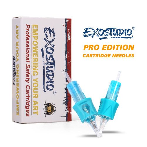 Round Liner - Wholesale EXOSTUDIO Pro Edition Tattoo Cartridge Needles (20PCS/BOX)