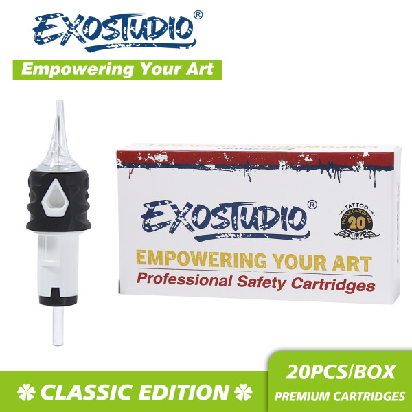 Round Shader - EXOSTUDIO Classic Edition Tattoo Cartridge Needles (20PCS/BOX)