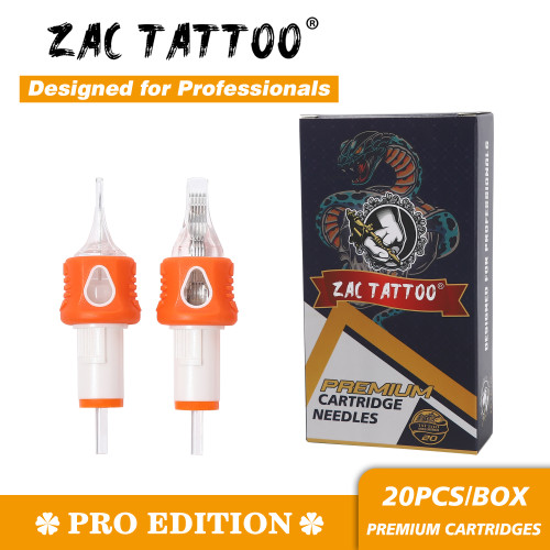 Round Liner - Wholesale ZAC TATTOO Pro Edition Tattoo Cartridge Needles (20PCS/BOX)
