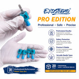 Sample Box With Mixed Sizes - EXOSTUDIO Pro Edition Tattoo Cartridge Needles (20PCS/BOX)