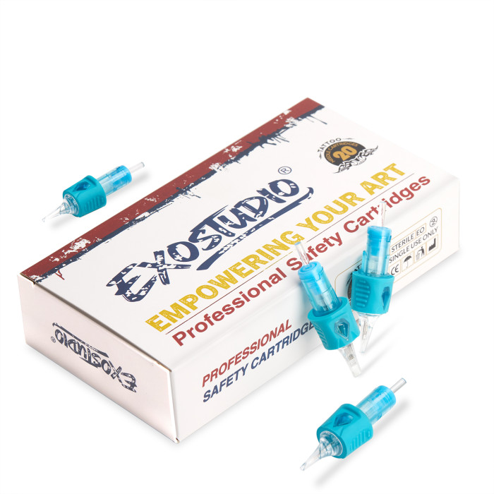 Sample Box With Mixed Sizes - EXOSTUDIO Pro Edition Tattoo Cartridge Needles (20PCS/BOX)