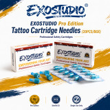Sample Box With Mixed Sizes - EXOSTUDIO Pro Edition Tattoo Cartridge Needles (20PCS/BOX)