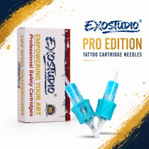 Flat - EXOSTUDIO Pro Edition Tattoo Cartridge Needles (20PCS/BOX)