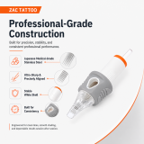 Flat - Wholesale ZAC TATTOO Classic Edition Tattoo Cartridge Needles (20PCS/BOX)