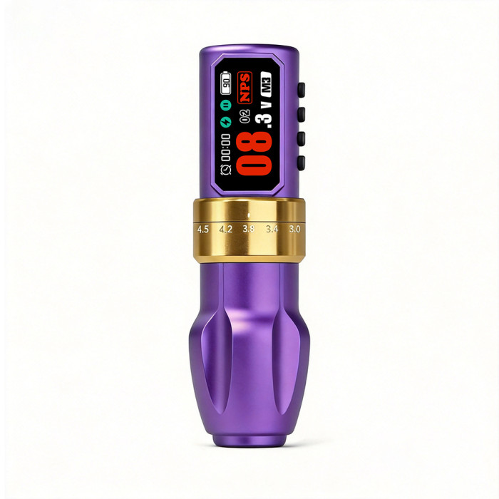 New EXOSTUDIO TM291 Wireless Tattoo Battery Pen Machine With Adjustable Stroke (Free Shipping)
