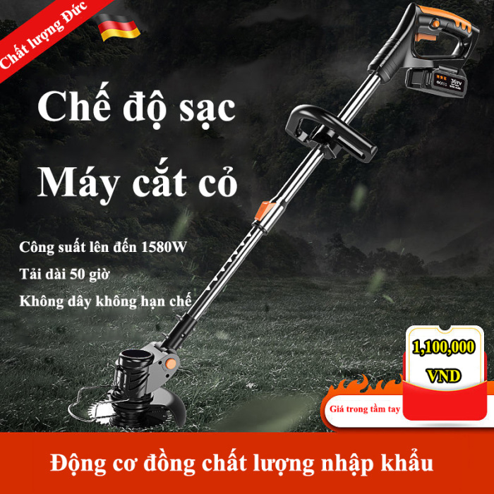 【Công nghệ của Đức】Máy cắt cỏ dùng pin lithium【Chỉ còn 50 bộ】Miễn phí vận chuyển tại Việt Nam (thu tiền khi nhận hàng)