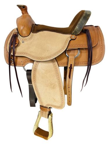 16  American Saddlery Will James Trail Saddle 1602