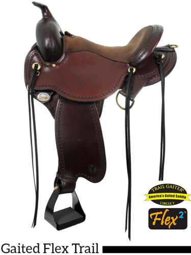 16  Circle Y Missouri Flex2 Gaited Trail Saddle 1589