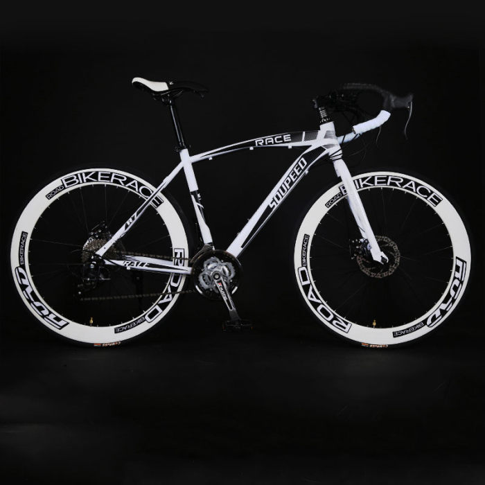 Road bike 21 Speed Variable Speed Carbon Fiber Road Bike Double V Brake W800 700*25 C Road Bike For Men Bicycle
