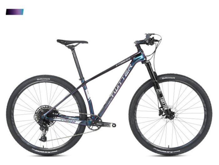 Hot Sale Wholesale TWITTER Storm2.0 SRAM SX EAGLE-12S Carbon Fiber Mountain Bike  Adult Bicycle