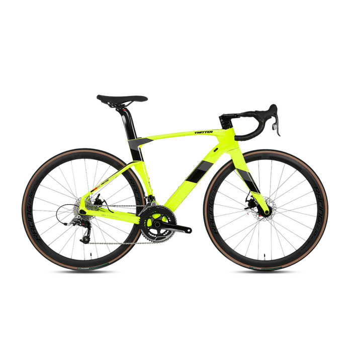 High quality hidden cables thru-axle disc brake cycling carbon fiber road bike bicycle