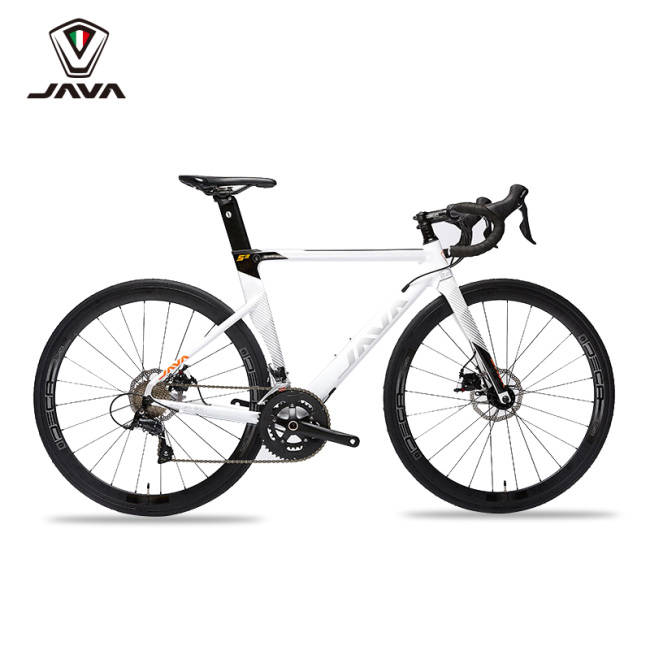 JAVA SILURO 3 road bike 22 speed carbon fiber bicycle adult Disc brake Carbon fiber front fork aluminum frame SILURO3 Cycling