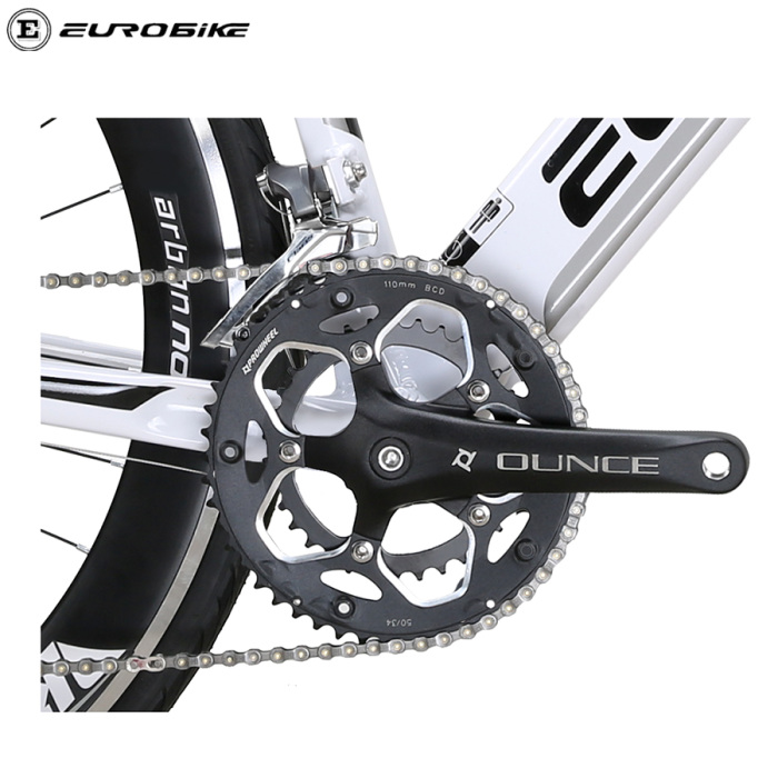 EUROBIKE XC7000 Road Bike 700C 16 speed bicycle Light Aluminum Alloy bike Frame Shi mano Claris R2000 50cm 54cm