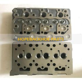 Free Shipping Complete Cylinder Head For Kubota D1402 Engine With Full Set Valves