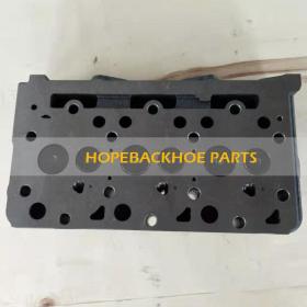 Free Shipping Complete Cylinder Head For Kubota D1703 Engine New Model With 4 Water-holes