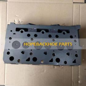 Free Shipping Complete Cylinder Head For Kubota D1503 Engine New Model With 8 Holes With Valve