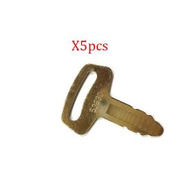 Buy 5pcs Ignition Keys RC101-53630 for Kubota K008 K008-3 KX91-2 KX101 KX121-2 KX151 KX161-2 KX41H R310 R310B R400B R410 R410B