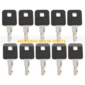 10PCS Construction Ignition Key 961 214-961 Fit Ditch Witch Trencher and Equipment