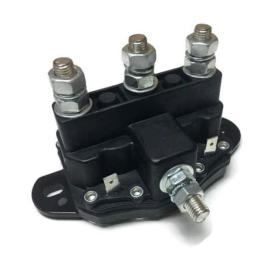 New Solenoid Reversing Polarity Relay Switch 214-1211A11-06 12V 6 Terminal for Spreader Motors Hydraulic Pump Motors