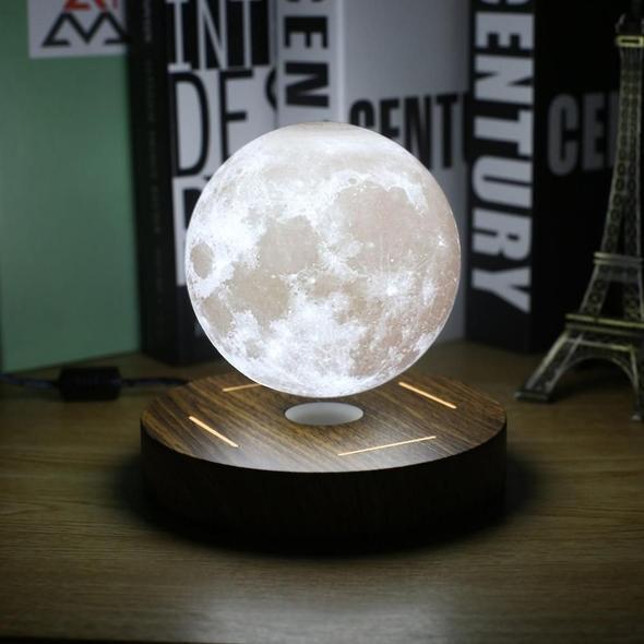 US$ 139.00 - Mesmerizing Levitating Moon Lamp - m.glowabode.com