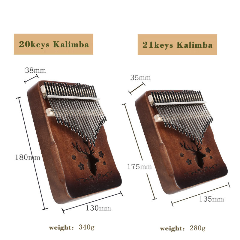 Portable Musical Instrument Gifts for Kids Adult Beginners Professionals 21 key range is wider S SMAUTOP Kalimba Thumb Piano 21Keys Builts- in Study instruction Blue 