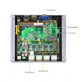 P09B Firewall Mini PC Celeron J4125 /N5105, Pfsense, 4*2.5G LAN ,SIM 3G/4G