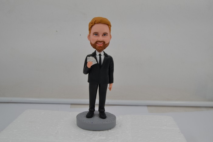 Fully customized single person Bobblehead to show your personal charisma.
