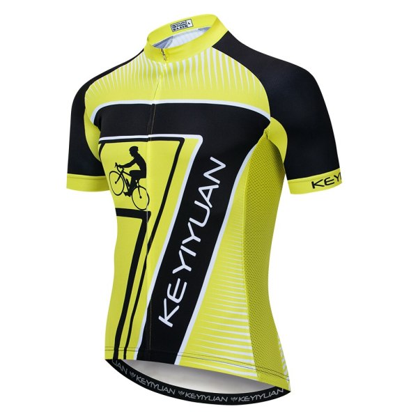 2020 Keyiyuan new cycling Jersey Spring and summer men's breathable wicking mountain bike short-sleeved shirt