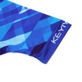 2020 Keyiyuan spring and summer new men's plaid pattern wicking quick-drying Jersey breathable riding short-sleeved shirt