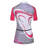 KEYIYUAN Cycling Short Sleeve Summer Lady Mountain Bike Riding Shirt Sunscreen Breathable Dry Outdoor Sportswear