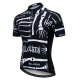 Keyiyuan spring and summer new black men's short-sleeved shirt quick-drying breathable road riding equipment
