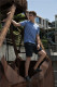 Men's Blue Black shorts ME20207010