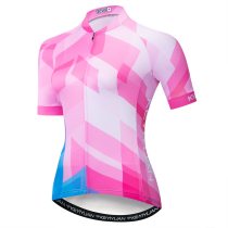2020 Keyiyuan Women's Spring and Summer Geometry Jersey Short Sleeve Tops Breathable Sweat Road Bike Clothes