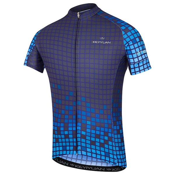 KEYIYUAN mountain bike riding jacket men's team jersey man breathable short-sleeved summer outdoor sports team T clothes