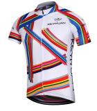 KEYIYUAN Team Cycling Jerseys Men Short Sleeve Cycling Jersey Bike Cycling Team T Clothing
