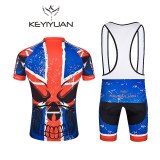 KEYIYUAN Cycling Jersey MTB Team Bicycle Jersey Summer Short Sleeve Jersey Breathable Bicycle Clothing