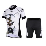 KEYIYUAN Cycling Kids Short Sleeve Set Clothes Summer Kids Men's & Men's Sun Top Breathable Mountain Bike Bicycle Bicycle Outdoo