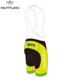 KEYIYUAN Fluorescent green brand new Lovers design mens couple magic funny style mtb bike cycling jersey set summer short