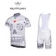 KEYIYUAN Skull pattern pro team Cycling bike Jersey short shirts summer breathable mountain bike clothing MTB Maillot