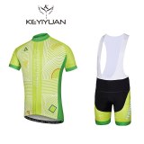 KEYIYUAN new professional team autumn and winter short sleeved cycling sportswear mountain bike clothing breathable body