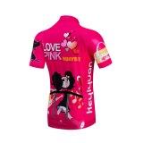 Keyiyuan Spring and Summer New Happy Girl Children's Cycling Jersey Quick-drying Breathable Short Sleeve Set