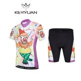KEYIYUAN autumn and winter new bike children's clothing short-sleeved children's men and women mountain bike breathable sportswe