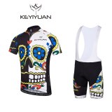 KEYIYUAN Cycling Sweatshirt Short Sleeve Summer Spring Mens Shirt Bike Racing Top Riding Clothing