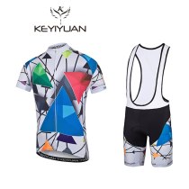 KEYIYUAN Cycling Jersey pro team clothing bike men Bicycles clothing short sleeve cycling clothing man Cycling clothing