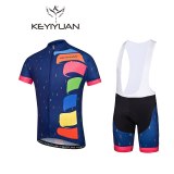 KEYIYUAN  Bike Team Cycling Jersey Cycling Clothing MTB Cycling Cycling Clothing Summer Bike Jersey  Cycling Jersey