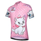 Children riding a bike short-sleeved summer bike mountain sportswear boy girl jersey shirt riding clothes clothing children's cl
