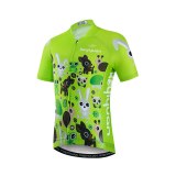 Keyiyuan Spring and Summer New Animal Family Children's Cycling Jersey Breathable Quick-drying Short Sleeve Set
